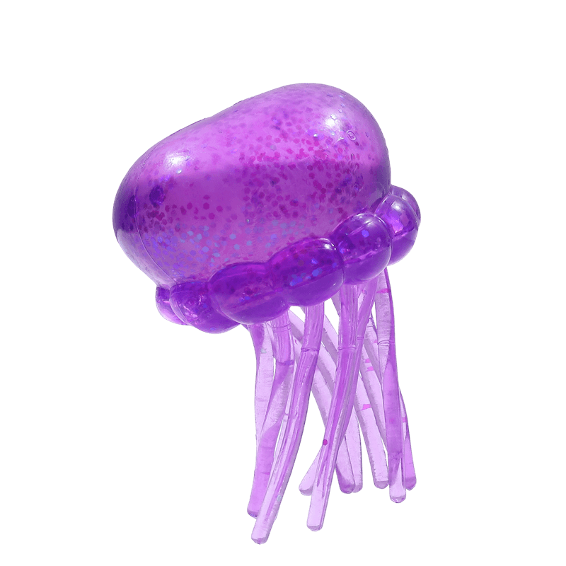 Juguete para aplastar medusas, aliviador de estrés con elevación lenta y sensor de cúpula translúcida