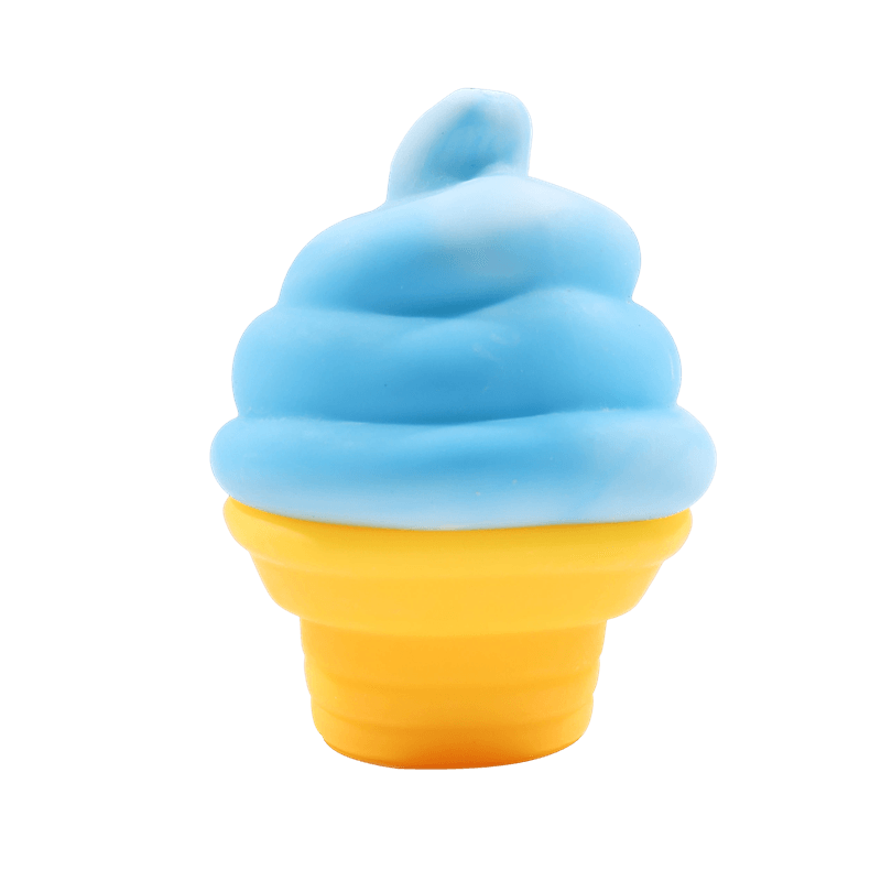 Cono blando para servir, juguete exprimidor de helado Swirl, juguete exprimidor de escritorio Squeezy