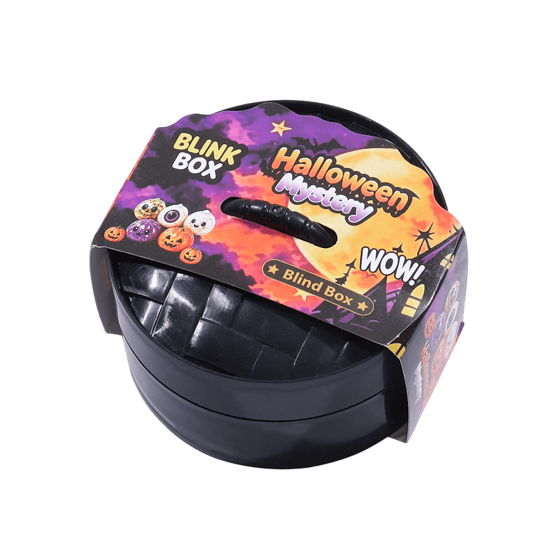 Juego de juguetes blandos de Halloween, calmante para el estrés de ascenso lento, inquieto sensorial del cráneo de calabaza con globo ocular