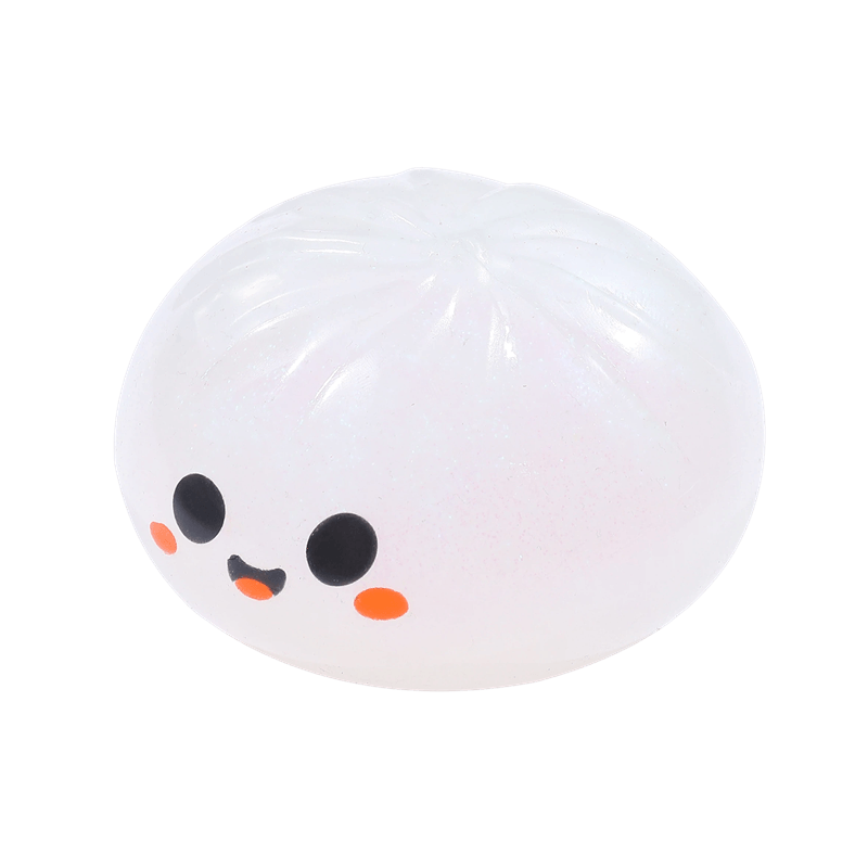 Juego de juguetes blandos de Halloween, calmante para el estrés de ascenso lento, inquieto sensorial del cráneo de calabaza con globo ocular