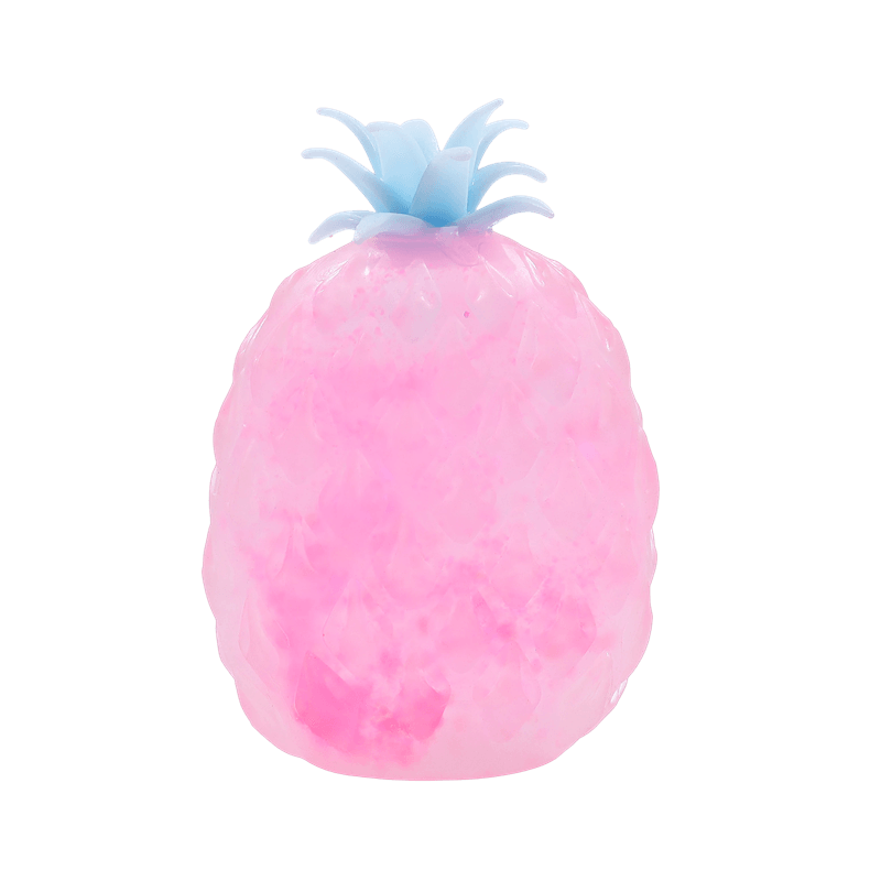 Juguete blando de piña, calmante del estrés de ascenso lento, inquieto sensorial de corona frondosa